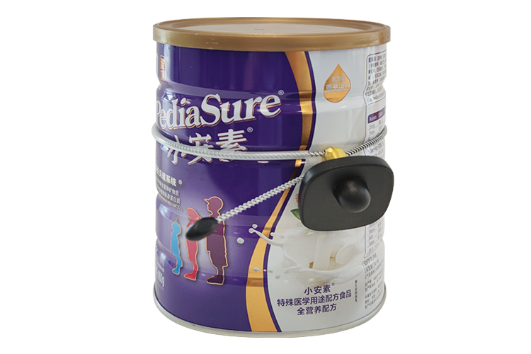 Caractéristiques de l'étiquette de lait carré RF